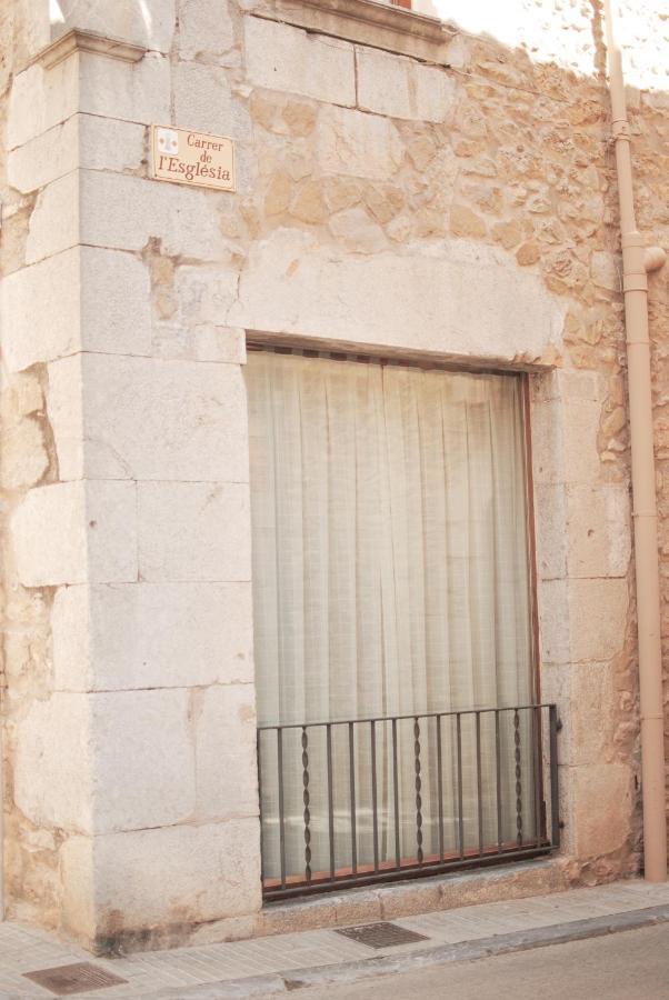 Hotel Fonda Mitjà Torroella de Montgrí Esterno foto